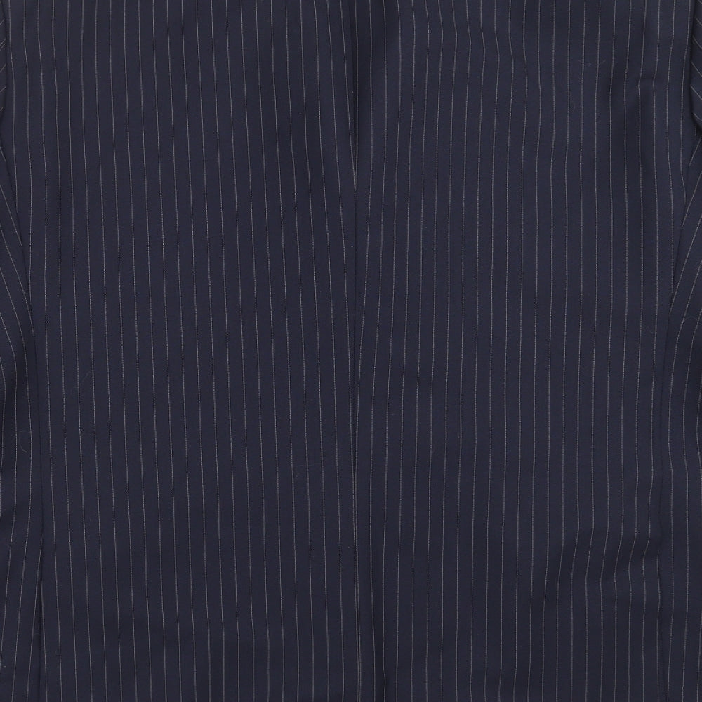 Marks and Spencer Mens Blue Striped  Jacket Suit Jacket Size 46