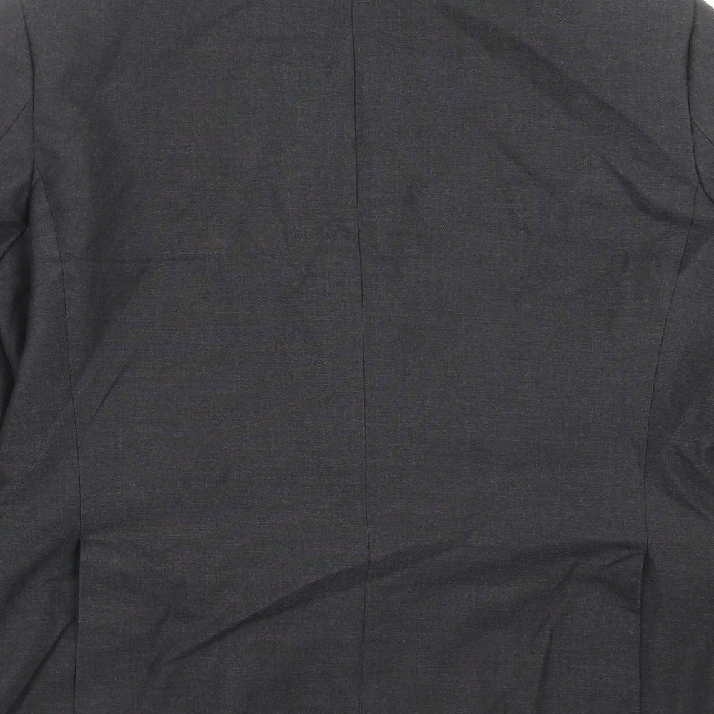 Marks and Spencer Mens Grey   Jacket Suit Jacket Size 40  - Tailored fit