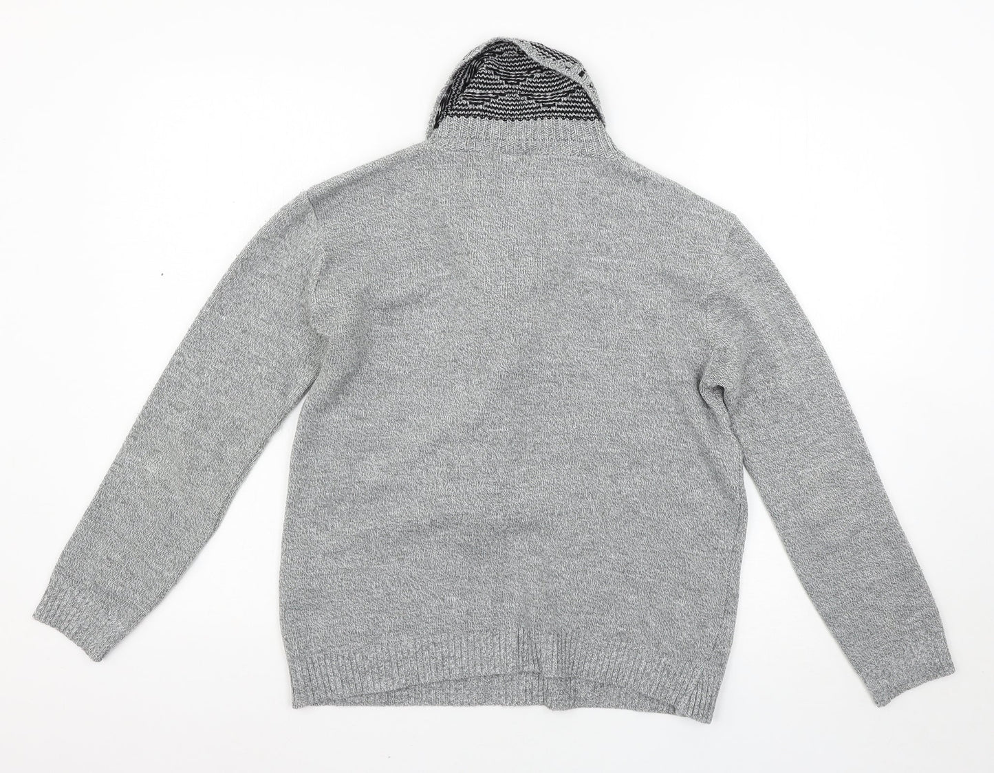 MONIQUE Womens Grey   Pullover Jumper Size M