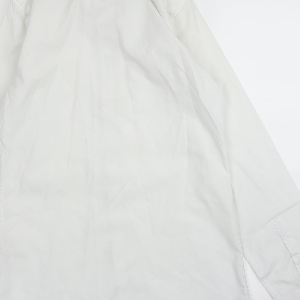 Topman Mens White    Button-Up Size S
