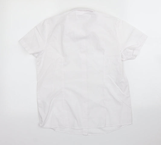 George Boys White   Basic Button-Up Size 11 Years