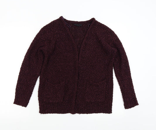 Topshop Womens Red   Cardigan Jumper Size 8