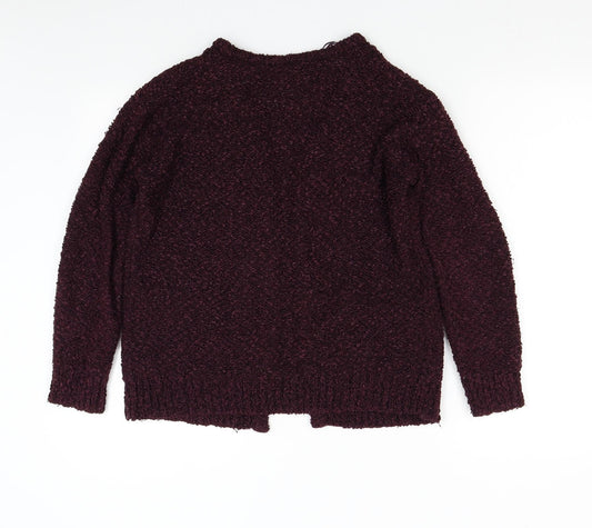 Topshop Womens Red   Cardigan Jumper Size 8