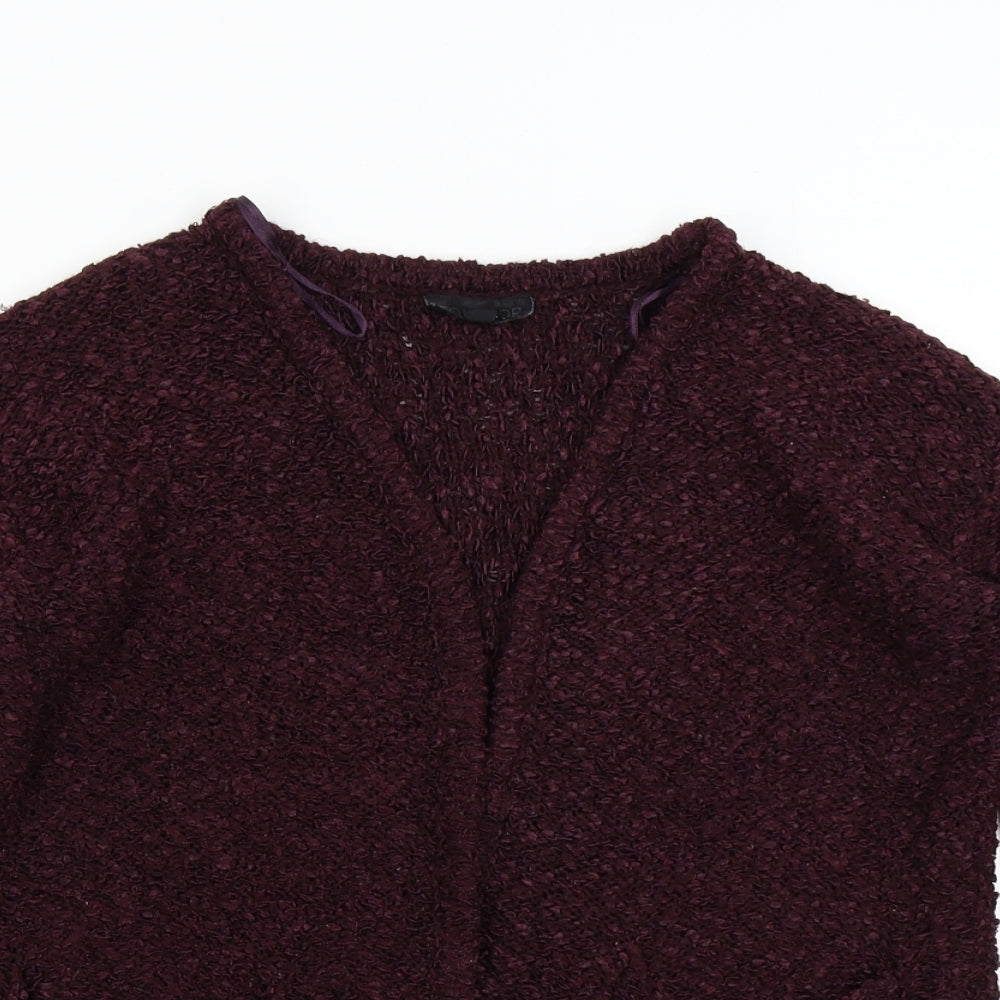 Topshop Womens Red   Cardigan Jumper Size 8