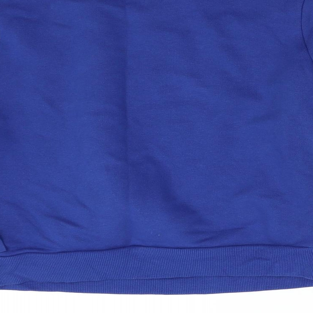 M&S Boys Blue   Pullover Sweatshirt Size 10-11 Years