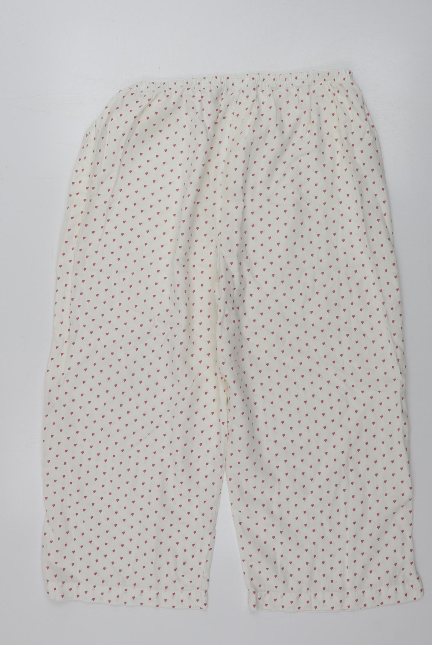 Marks and Spencer  Womens Ivory   Trousers  Size L L21 in
