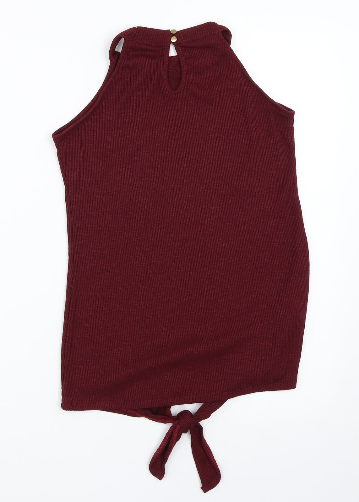 Hot Kiss Womens Red   Basic Tank Size S