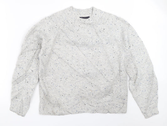 Marks and Spencer Womens Grey   Pullover Jumper Size M