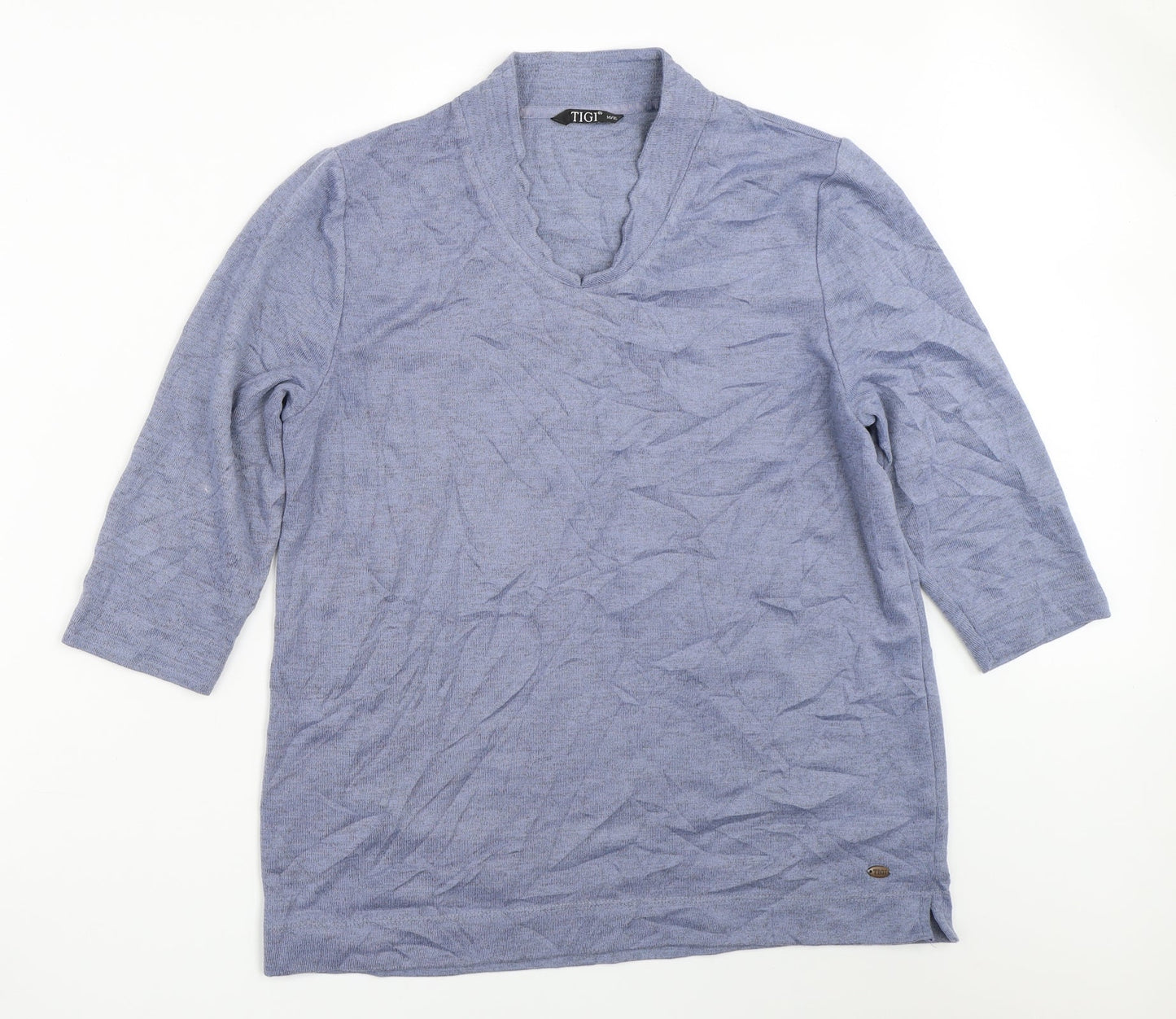 TIGI Womens Blue   Pullover Jumper Size 14