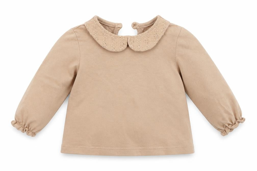 George Girls Brown   Basic T-Shirt Size 3-6 Months