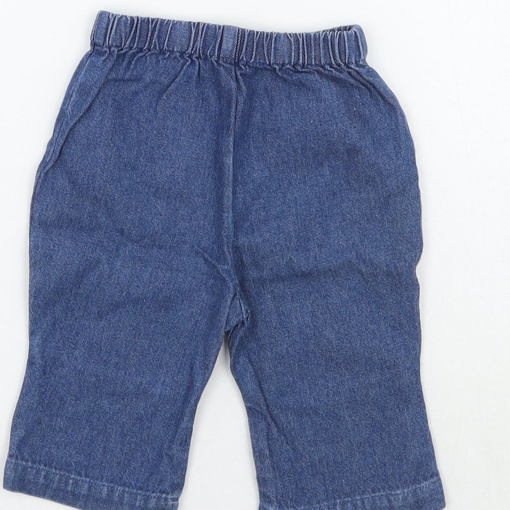 Cherokee Girls Blue   Capri Trousers Size 0-3 Months