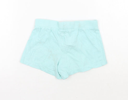 Primark Girls Blue   Sweat Shorts Size 5-6 Years