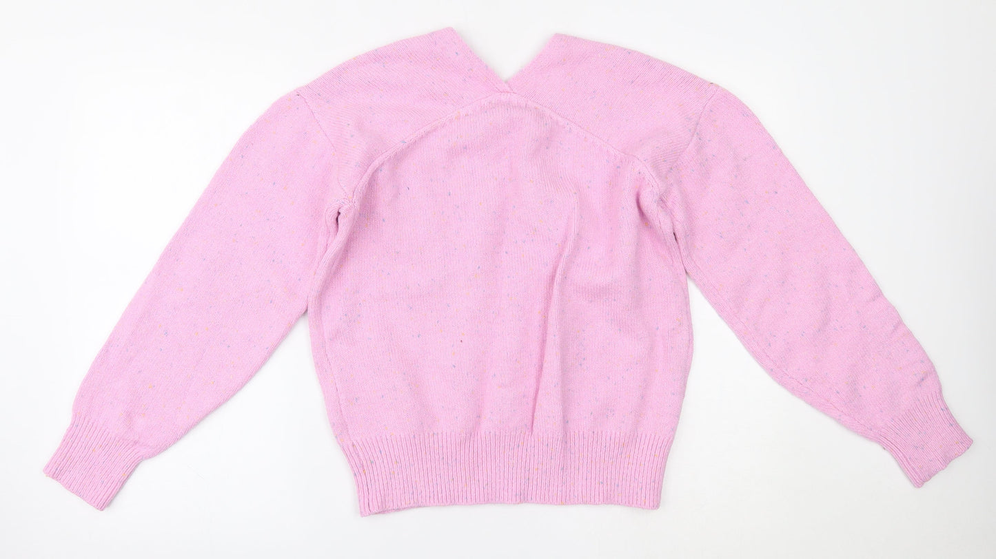 NEXT Womens Pink   Pullover Jumper Size S