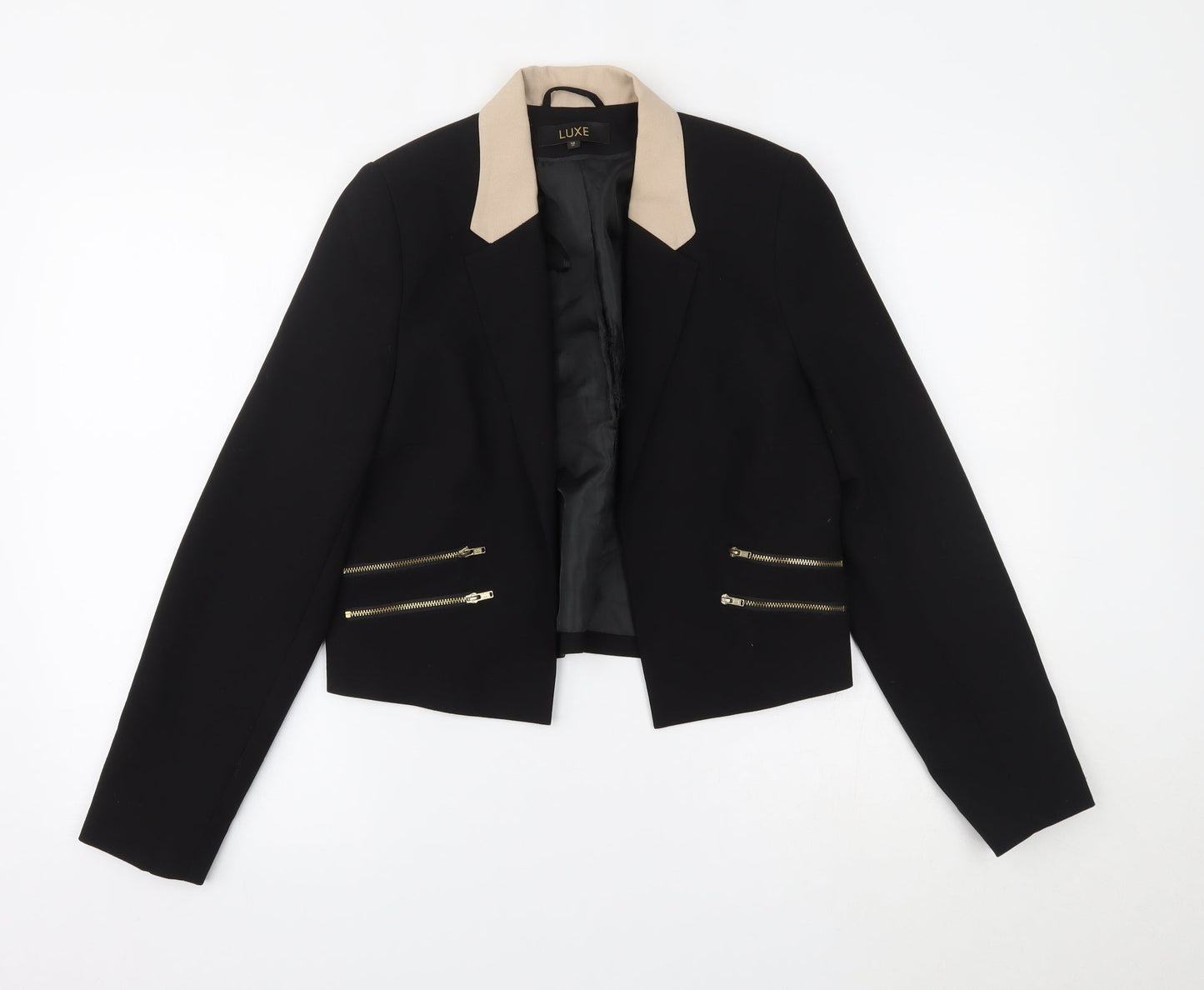 Dorothy Perkins Womens Black   Jacket Blazer Size 12