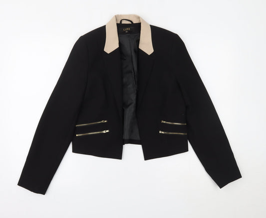 Dorothy Perkins Womens Black   Jacket Blazer Size 12