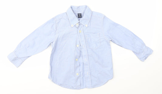 Gap Boys Blue   Basic Button-Up Size 3 Years