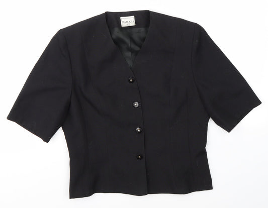 Baruch Womens Black   Cardigan Jumper Size 10