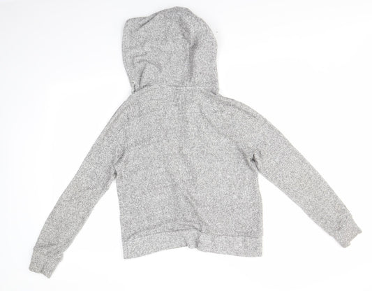 H&M Womens Grey   Full Zip Hoodie Size L