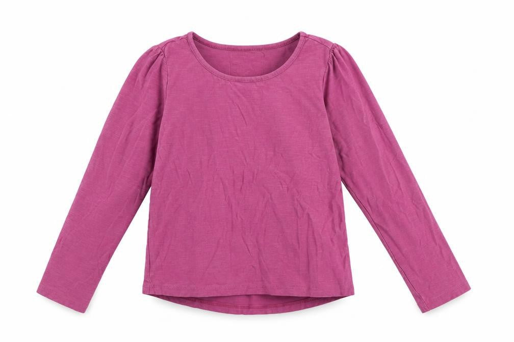 TU Girls Pink   Basic Casual Size 8 Years  - gathered shoulders