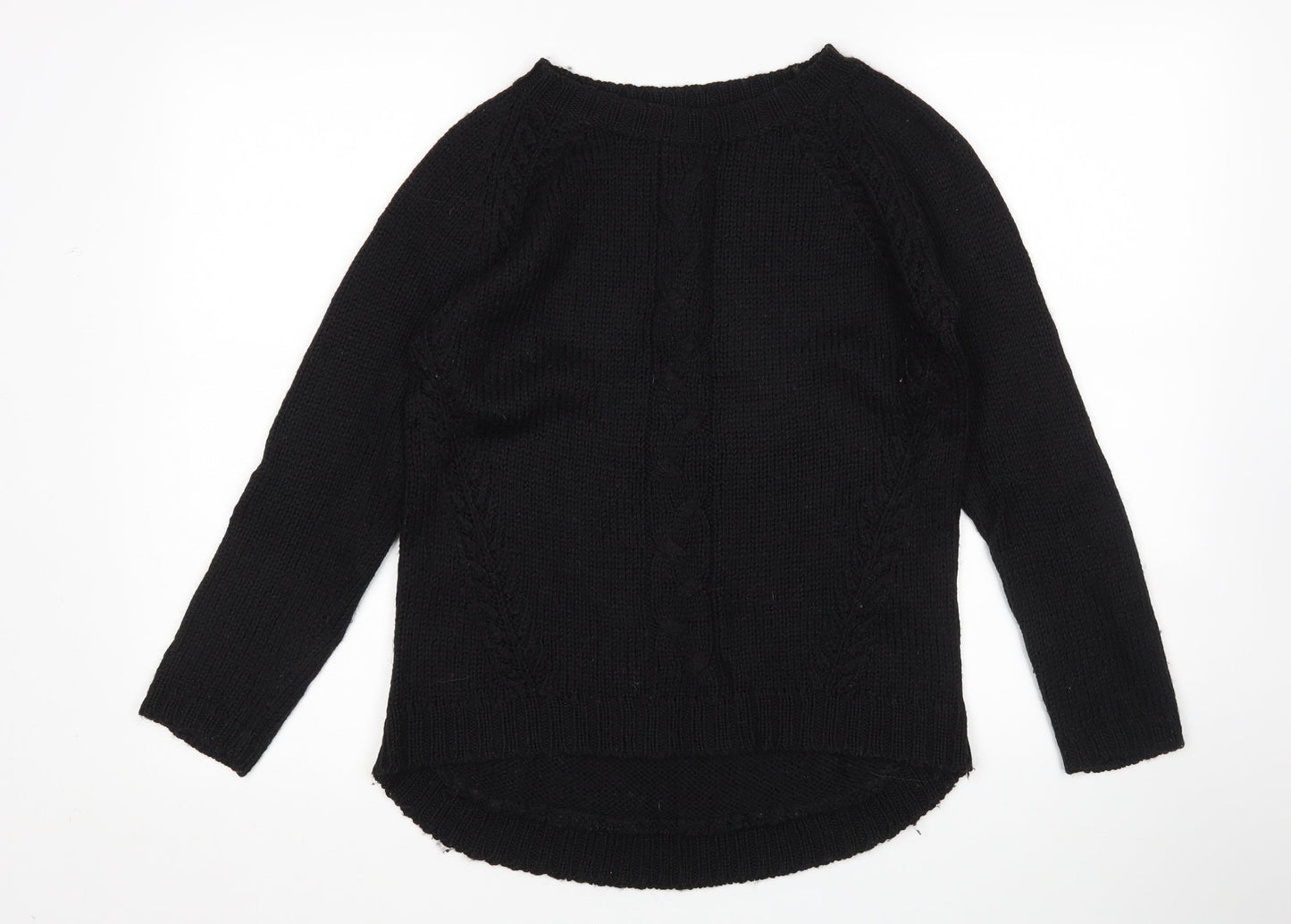 Preworn Womens Black   Pullover Jumper Size M