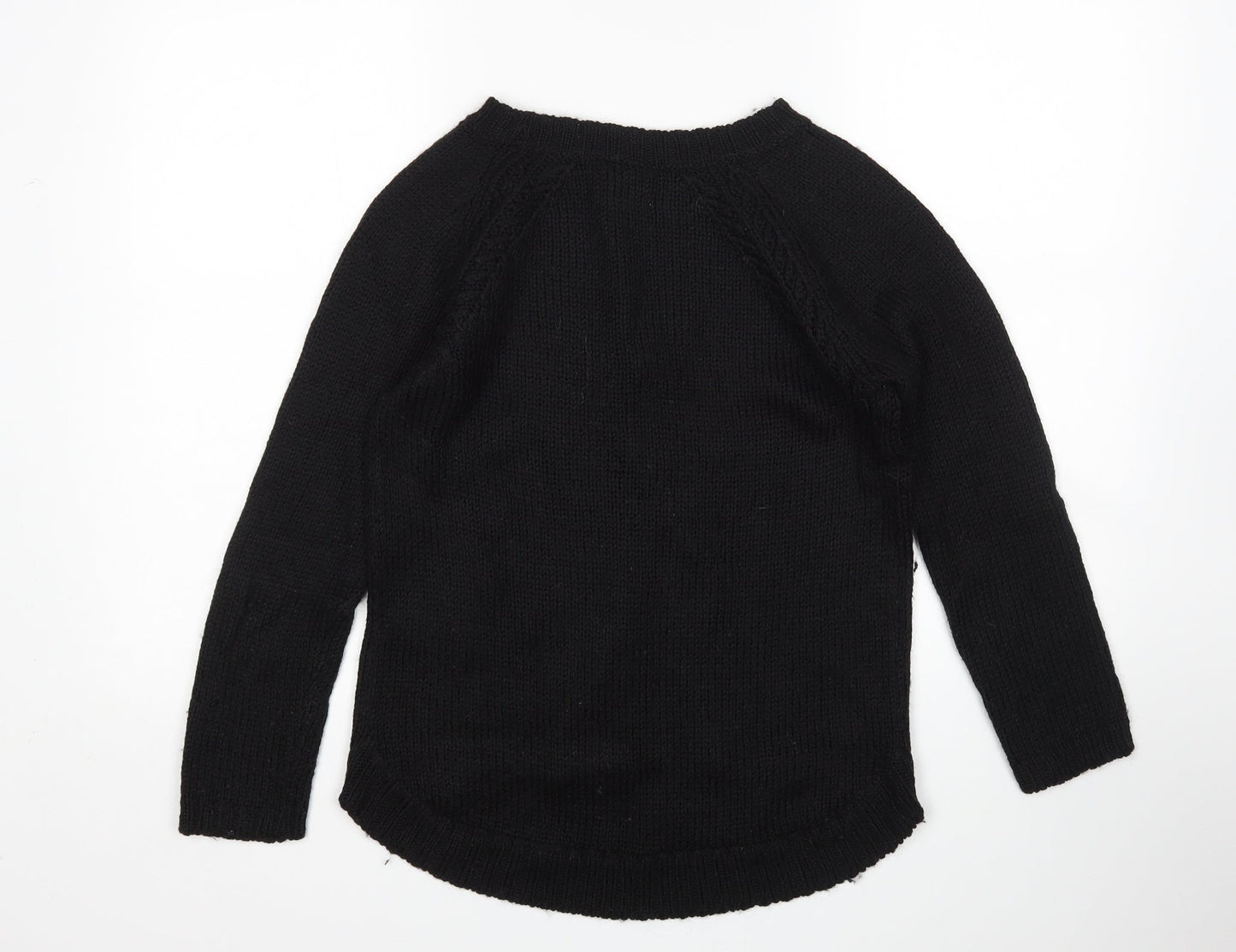 Preworn Womens Black   Pullover Jumper Size M