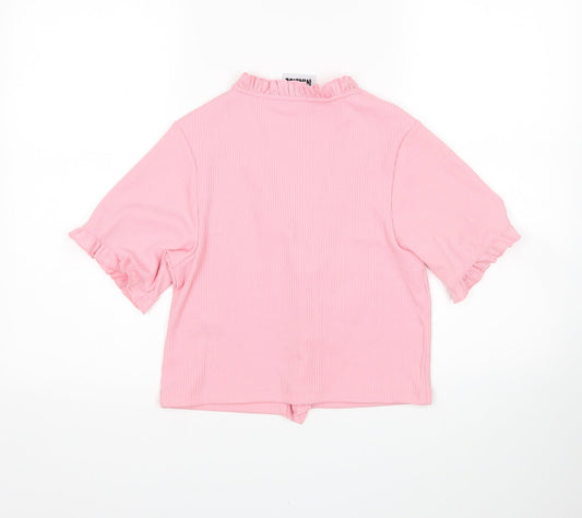 Reclaimed Vintage Womens Pink   Cardigan Jumper Size S