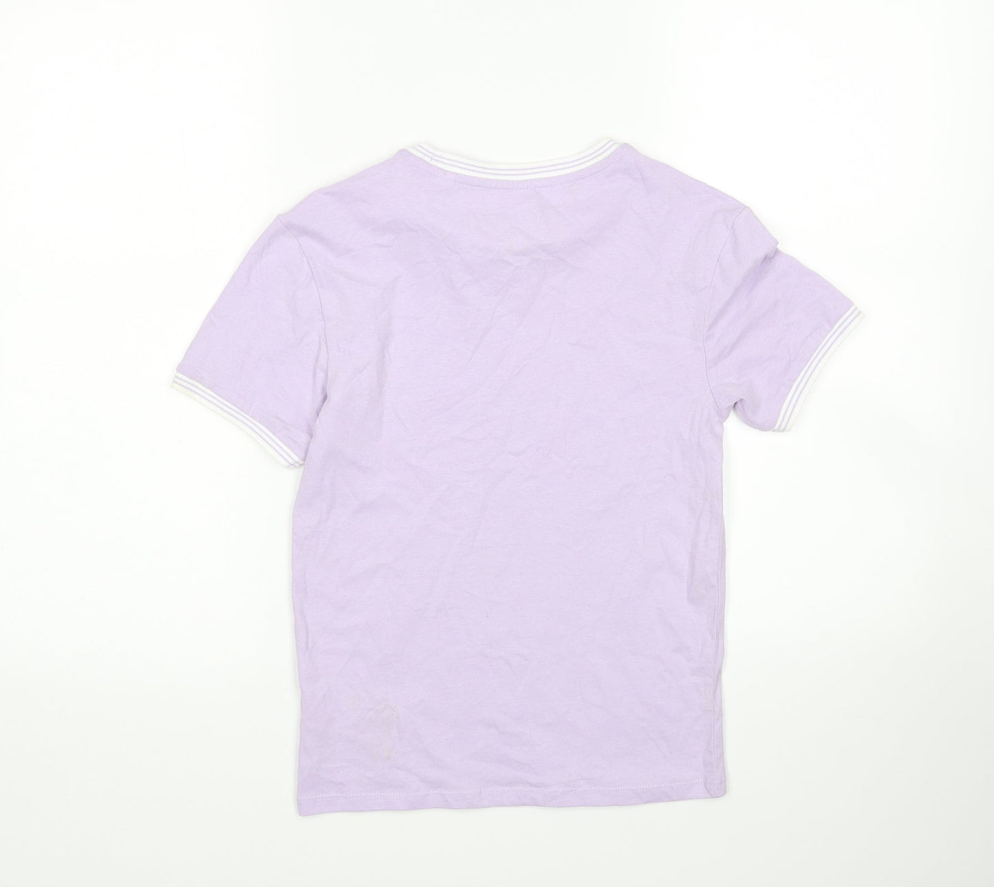 Jack Wills Womens Purple   Basic T-Shirt Size 4