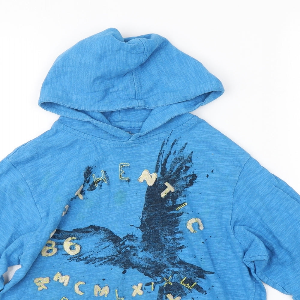 Gap Boys Blue   Pullover Hoodie Size 6-7 Years
