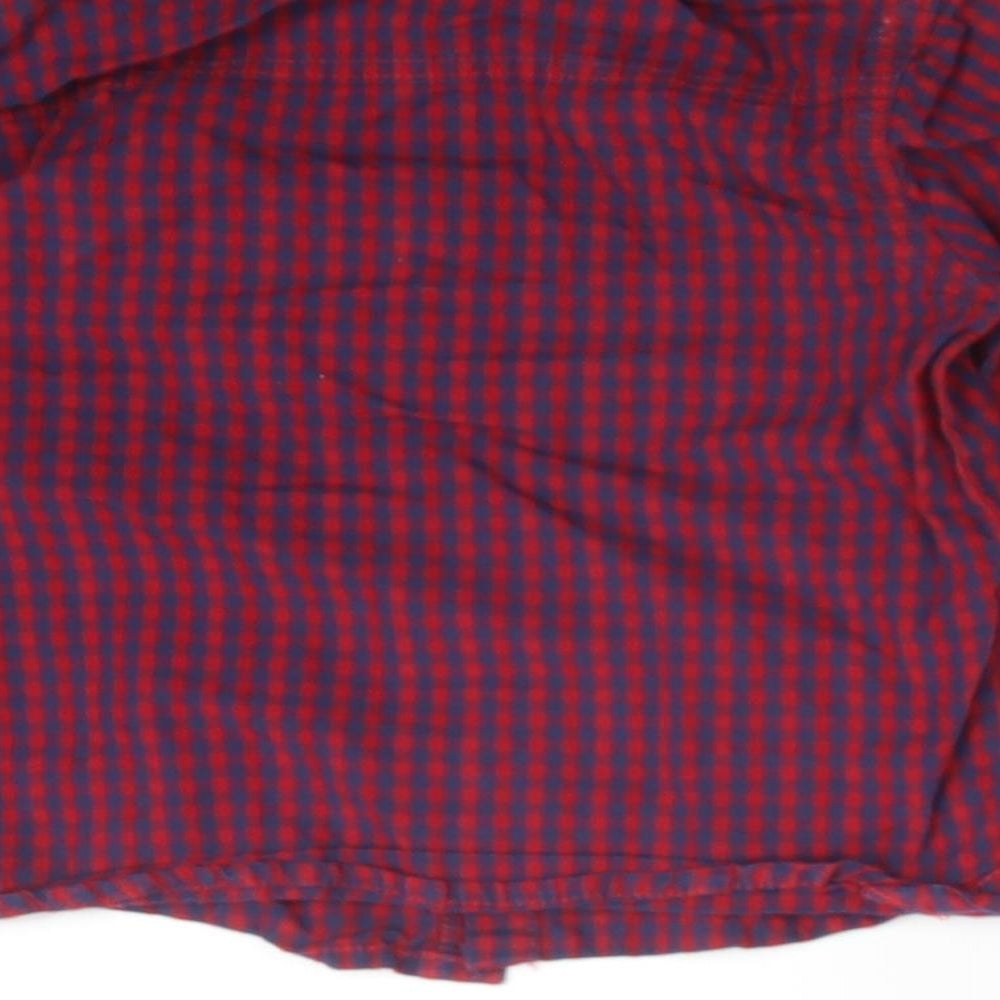 George Boys Multicoloured Check  Basic Button-Up Size 18-24 Months