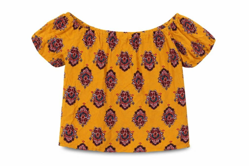 Matalan Womens Multicoloured Paisley  Basic Blouse Size 12
