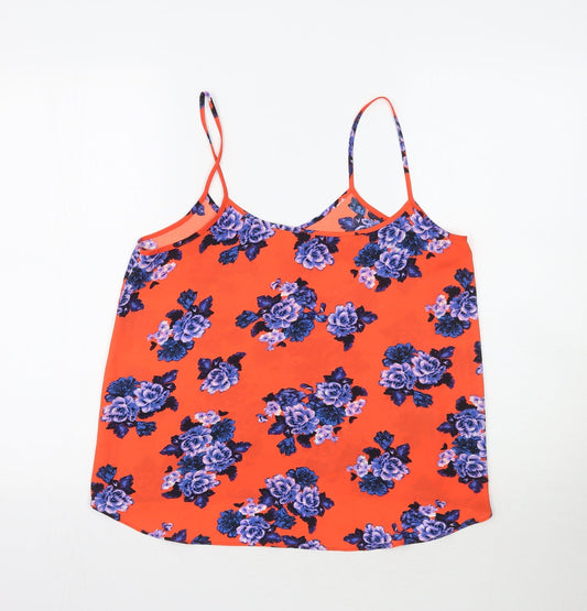 Matalan Womens Multicoloured Floral  Camisole Blouse Size 12