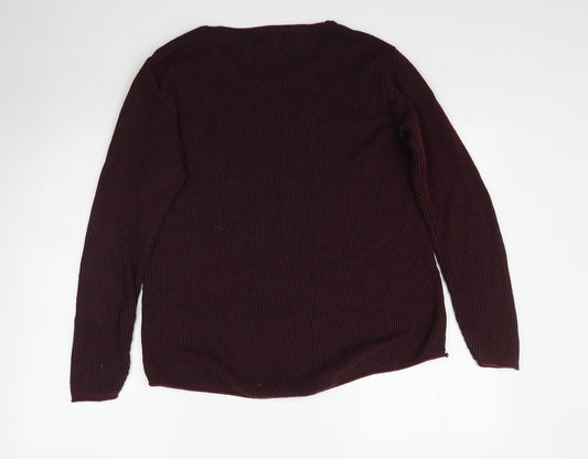 River Island Mens Red   Pullover Jumper Size L