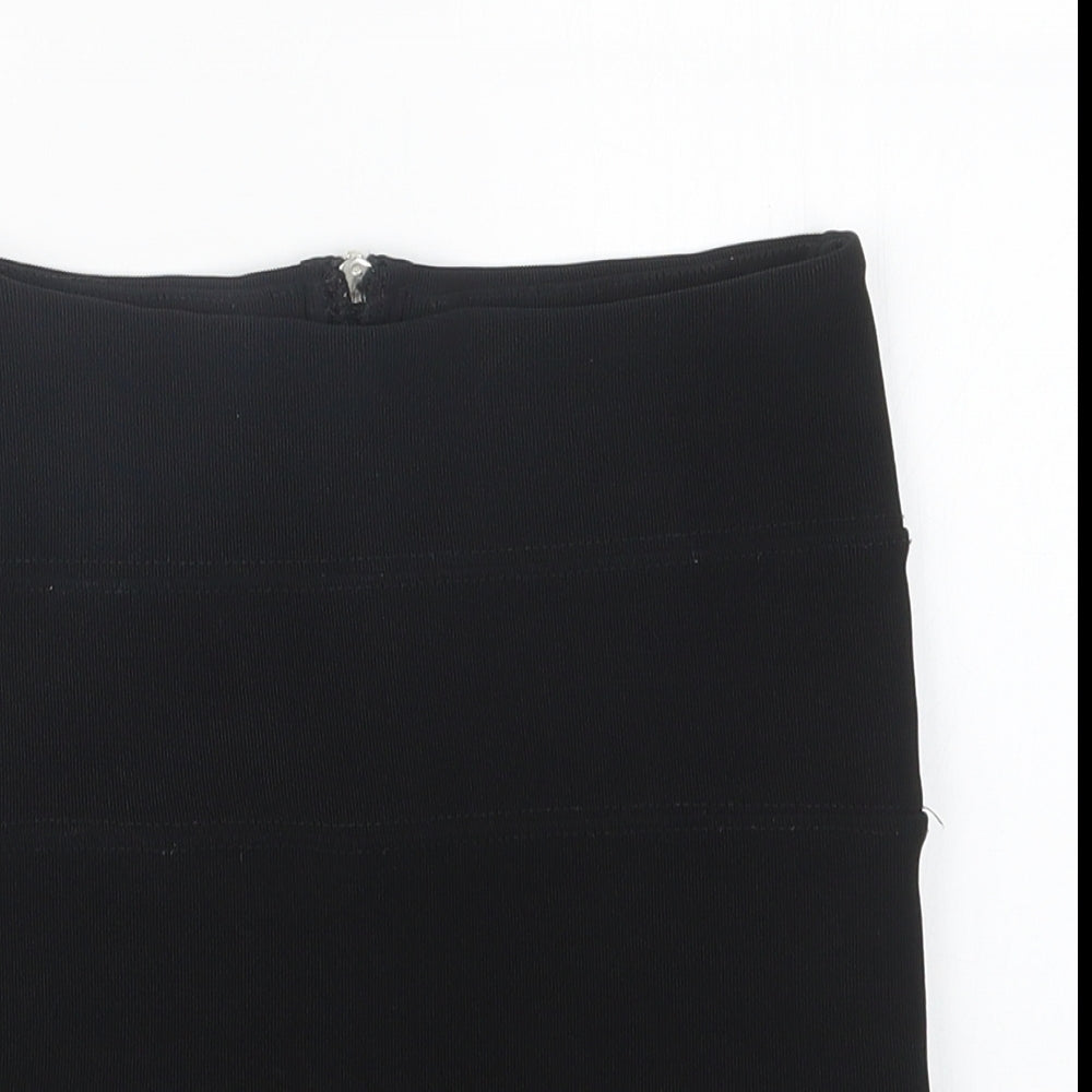 Preworn Womens Black   Mini Skirt Size 8