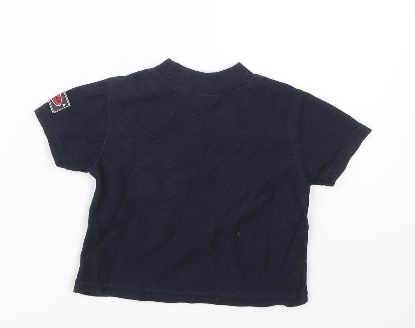 Preworn Boys Blue   Basic T-Shirt Size 6-9 Months