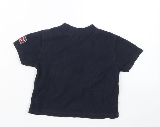 Preworn Boys Blue   Basic T-Shirt Size 6-9 Months