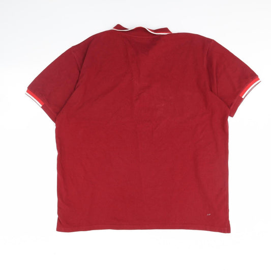 Forca Portugal Mens Red    Polo Size XL