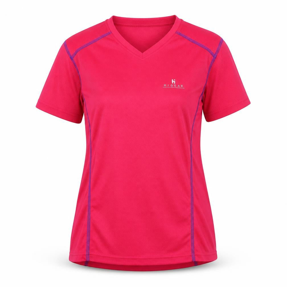 Higear Womens Pink   Basic T-Shirt Size 10