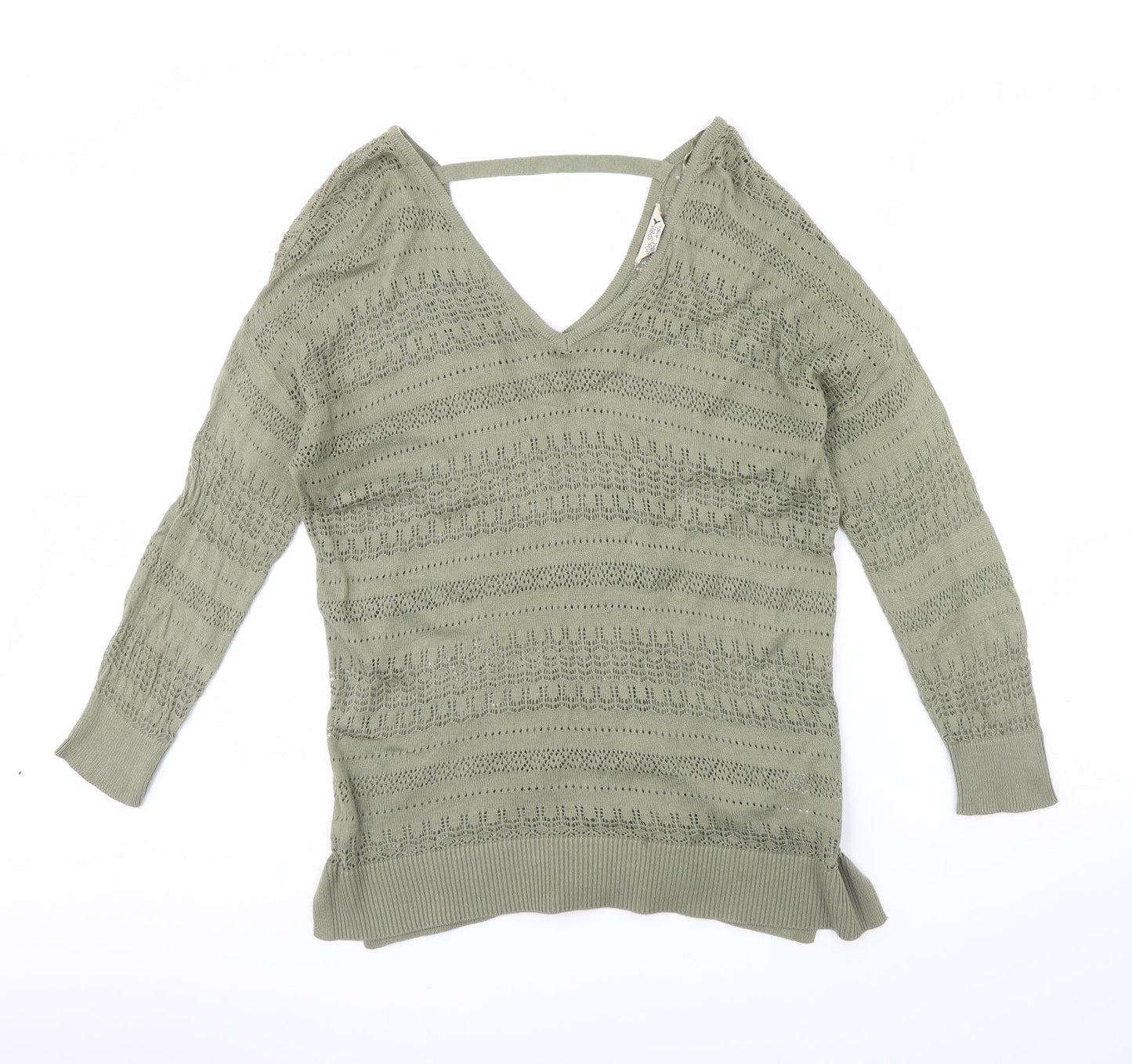 M&Co Womens Green   Pullover Jumper Size 12