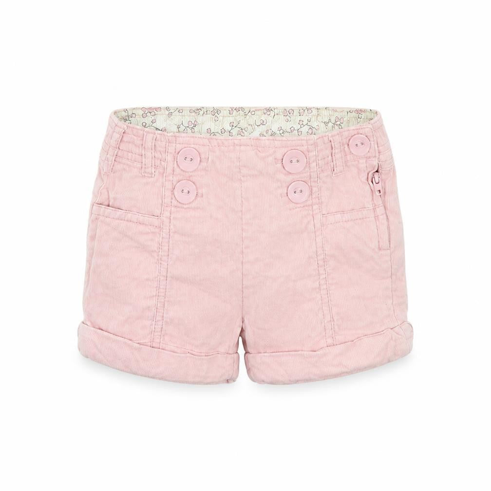 H&M Girls Pink  Corduroy Cropped Trousers Size 12 Months