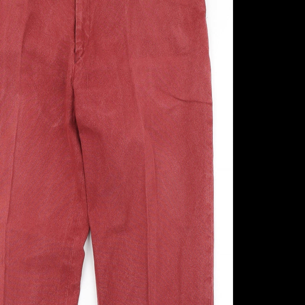Cuney Crewman Mens Red   Chino Trousers Size 30 in L28 in