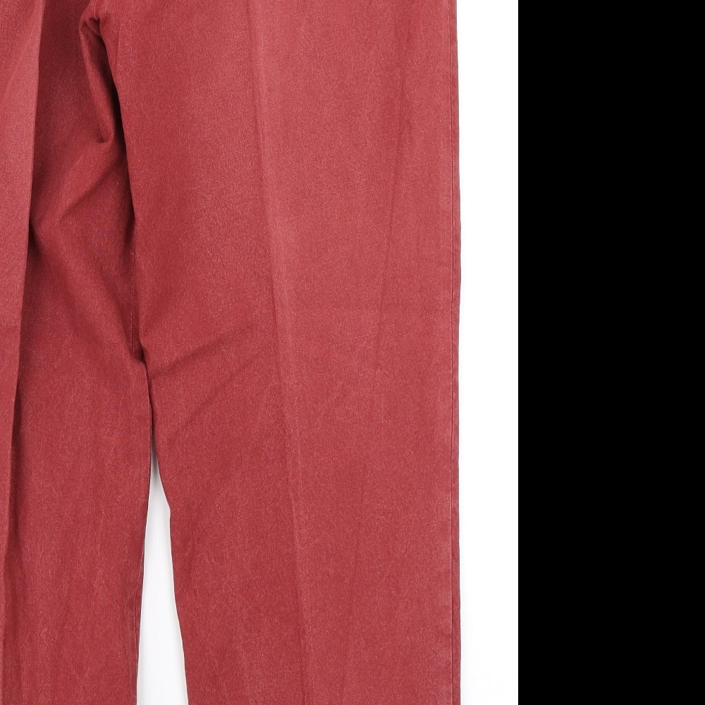 Cuney Crewman Mens Red   Chino Trousers Size 30 in L28 in
