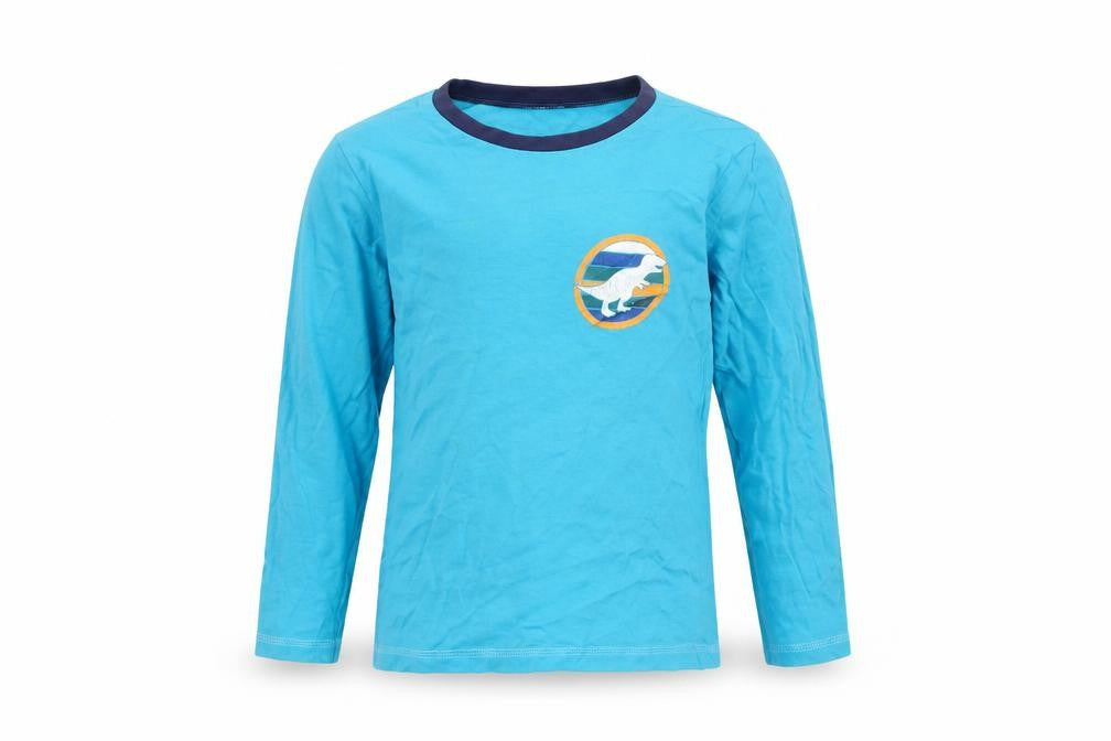 George Boys Blue    Pyjama Top Size 7-8 Years