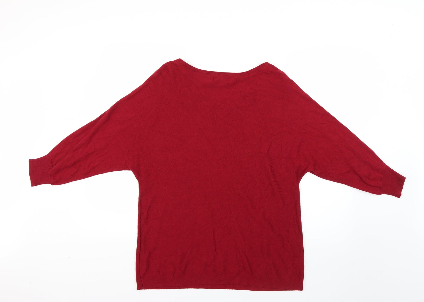 Monsoon Womens Red   Pullover Jumper Size L