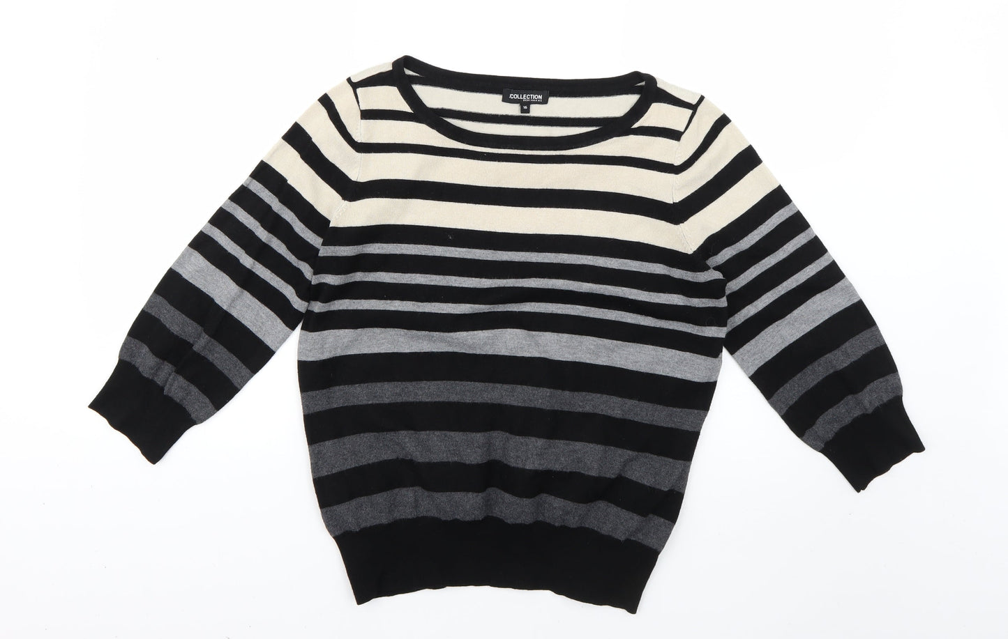 the collection Womens Multicoloured Striped  Pullover Jumper Size 16