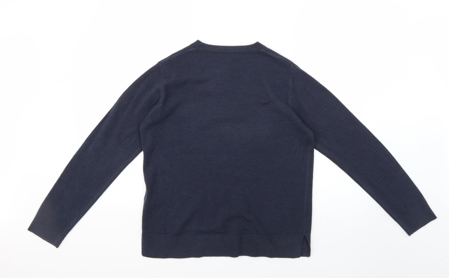 Marks and Spencer Womens Blue   Pullover Jumper Size 12