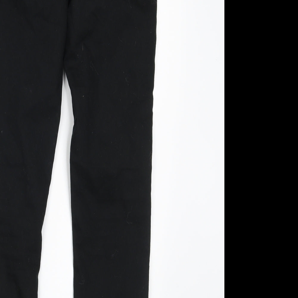 Papaya Womens Black  Denim Skinny Jeans Size 10 L29 in