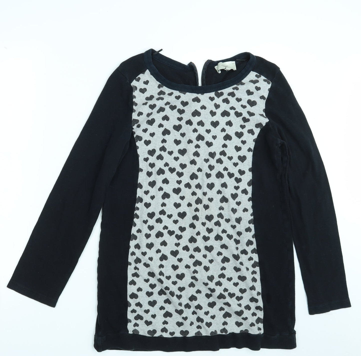 NEXT Womens Black Polka Dot  Pullover Jumper Size 14
