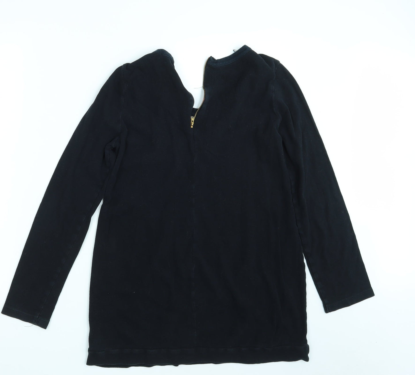 NEXT Womens Black Polka Dot  Pullover Jumper Size 14