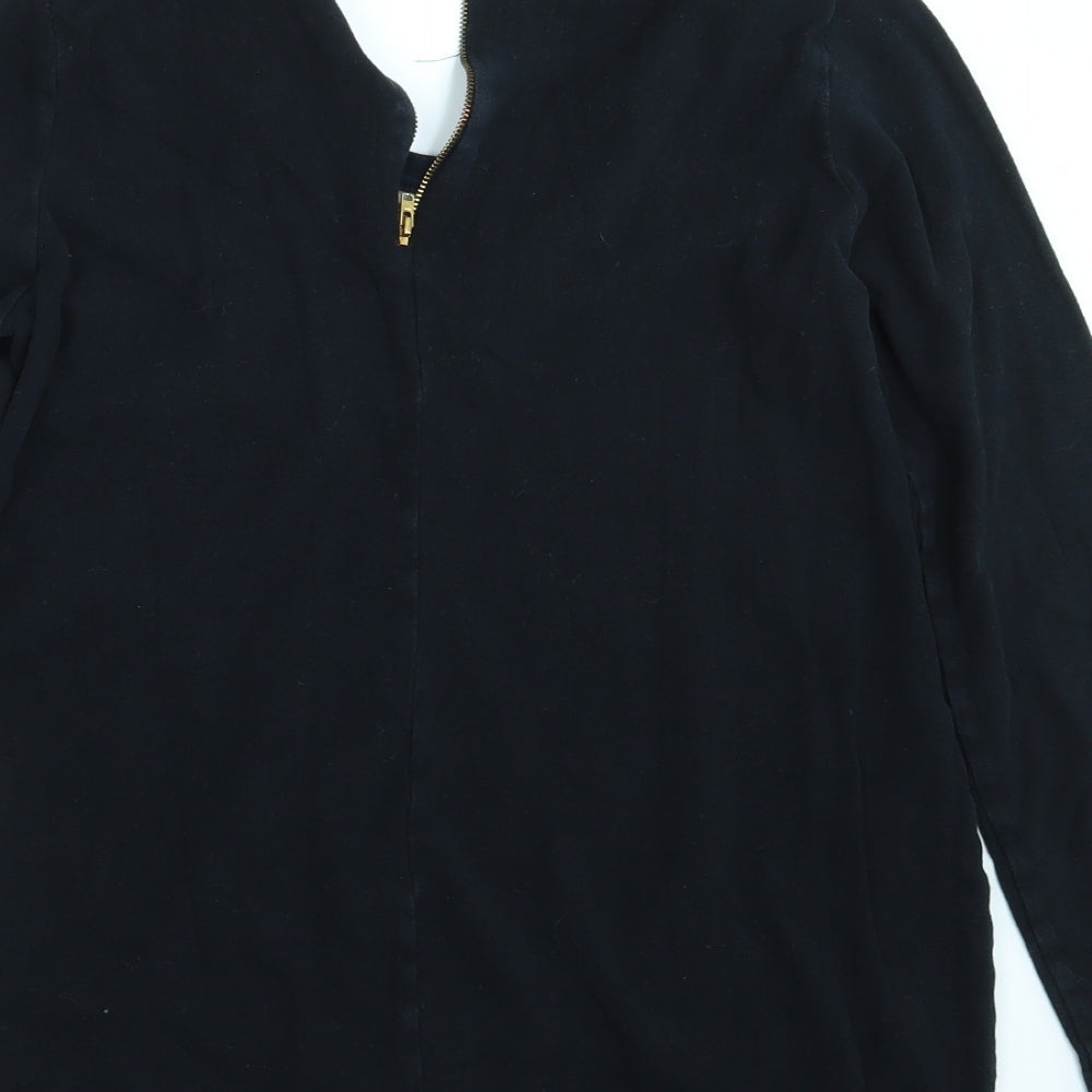 NEXT Womens Black Polka Dot  Pullover Jumper Size 14