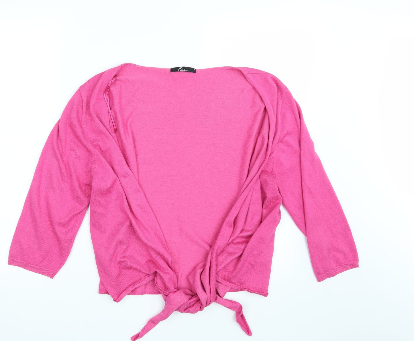Bm Collection Womens Pink   Wrap Jumper Size M